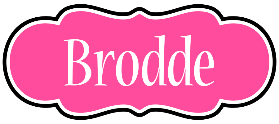 Brodde invitation logo