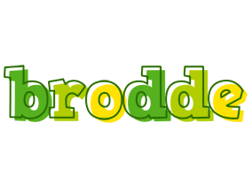 Brodde juice logo