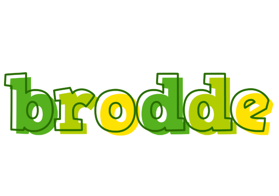 Brodde juice logo