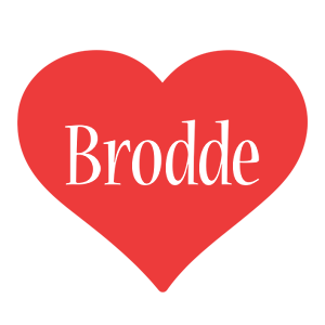 Brodde love logo