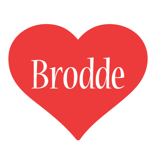 Brodde love logo