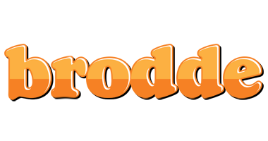 Brodde orange logo