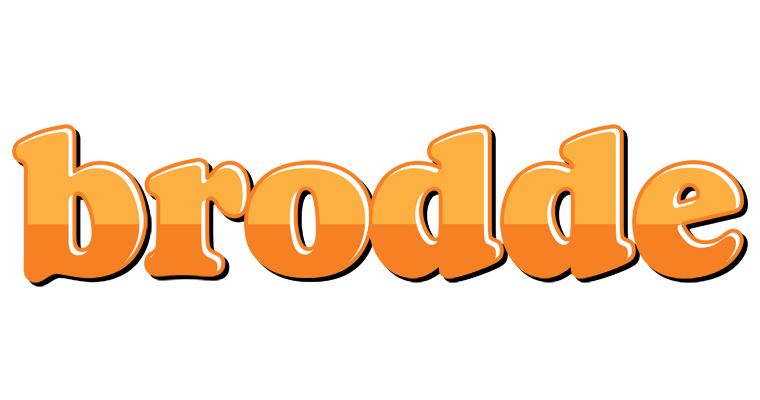 Brodde orange logo