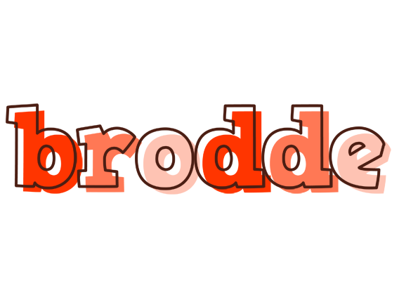 Brodde paint logo