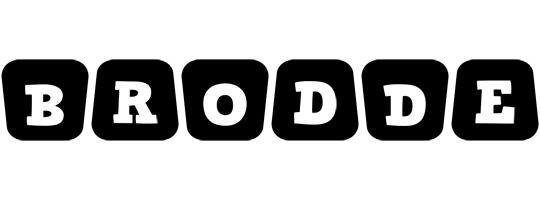 Brodde racing logo