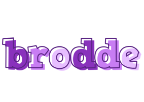 Brodde sensual logo