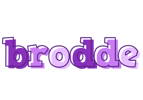 Brodde sensual logo