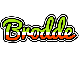 Brodde superfun logo