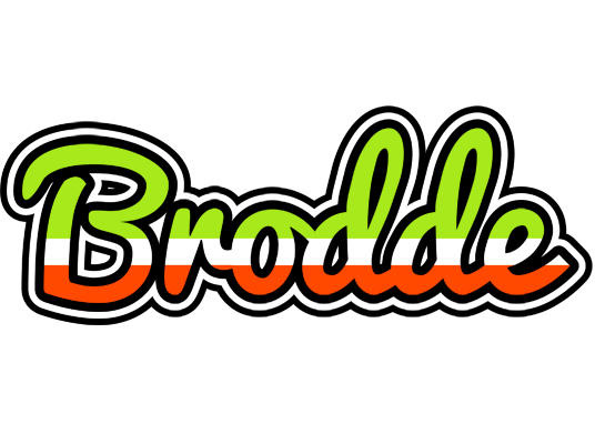 Brodde superfun logo