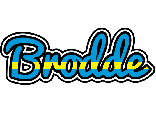 Brodde sweden logo