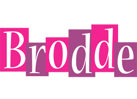 Brodde whine logo