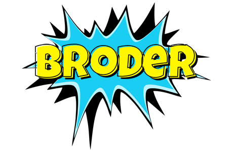 Broder amazing logo