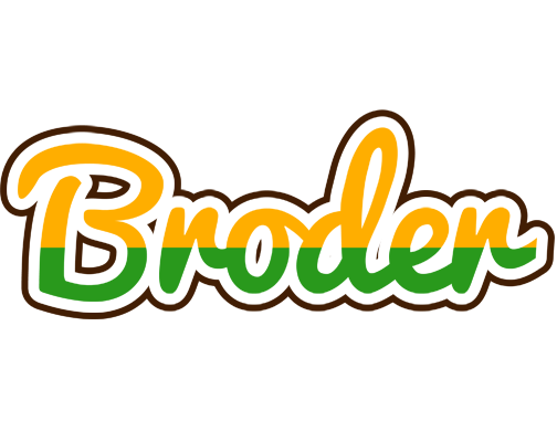 Broder banana logo