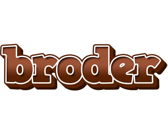 Broder brownie logo