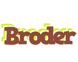 Broder caffeebar logo