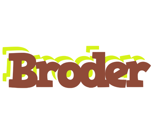 Broder caffeebar logo