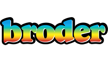 Broder color logo