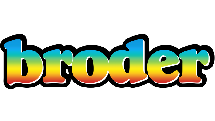 Broder color logo