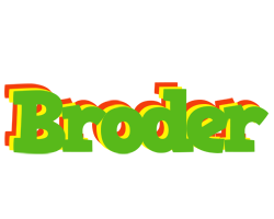 Broder crocodile logo