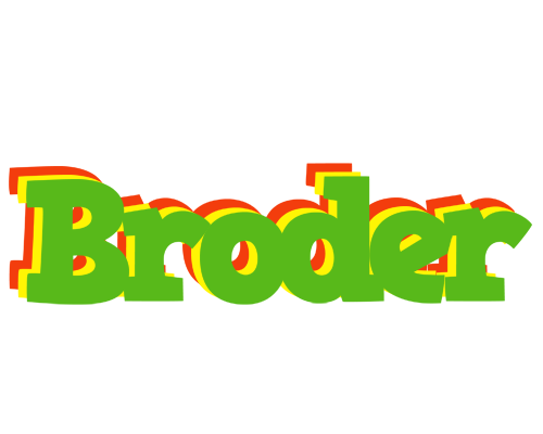 Broder crocodile logo