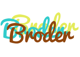 Broder cupcake logo