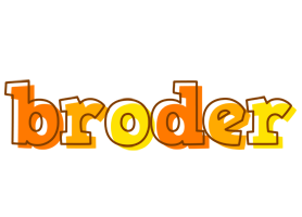 Broder desert logo