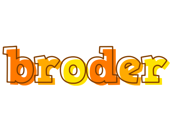 Broder desert logo