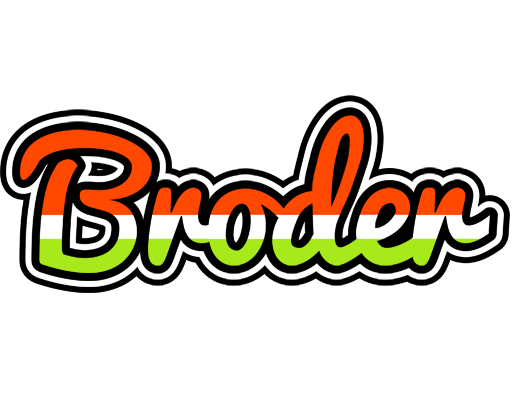 Broder exotic logo