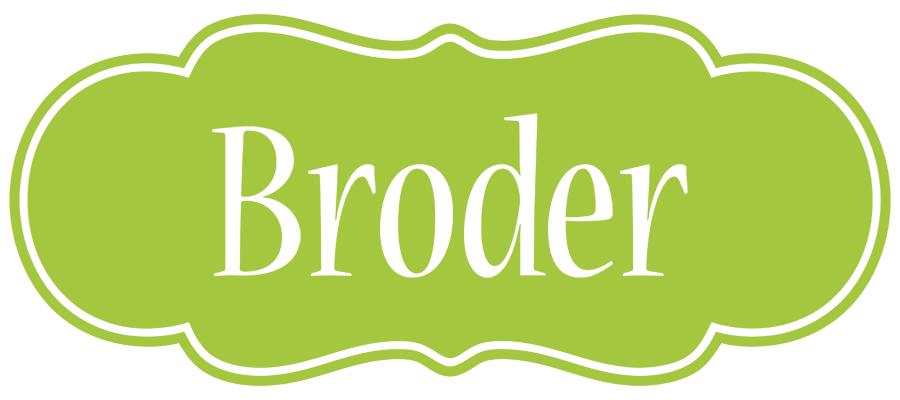 Broder family logo