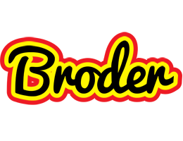 Broder flaming logo