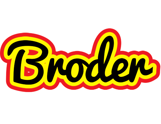 Broder flaming logo