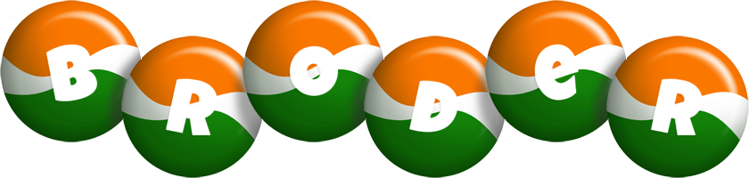 Broder india logo