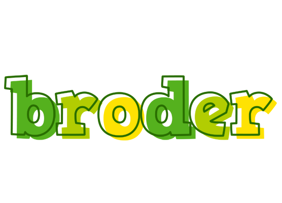 Broder juice logo