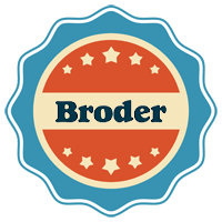 Broder labels logo