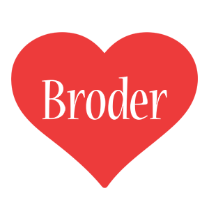 Broder love logo