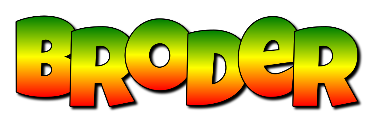 Broder mango logo