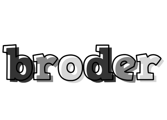 Broder night logo