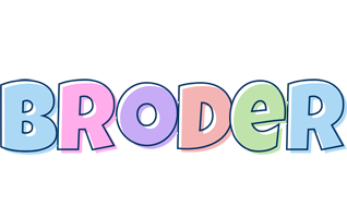 Broder pastel logo