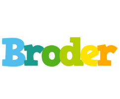 Broder rainbows logo