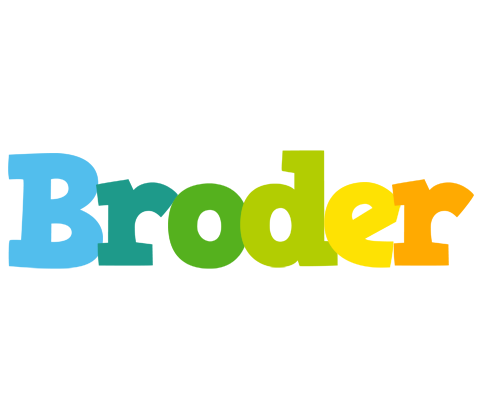 Broder rainbows logo