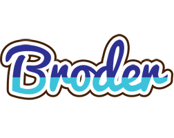 Broder raining logo