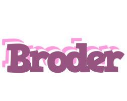 Broder relaxing logo