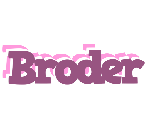 Broder relaxing logo
