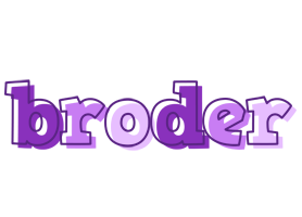 Broder sensual logo