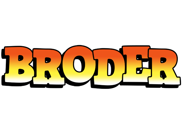 Broder sunset logo