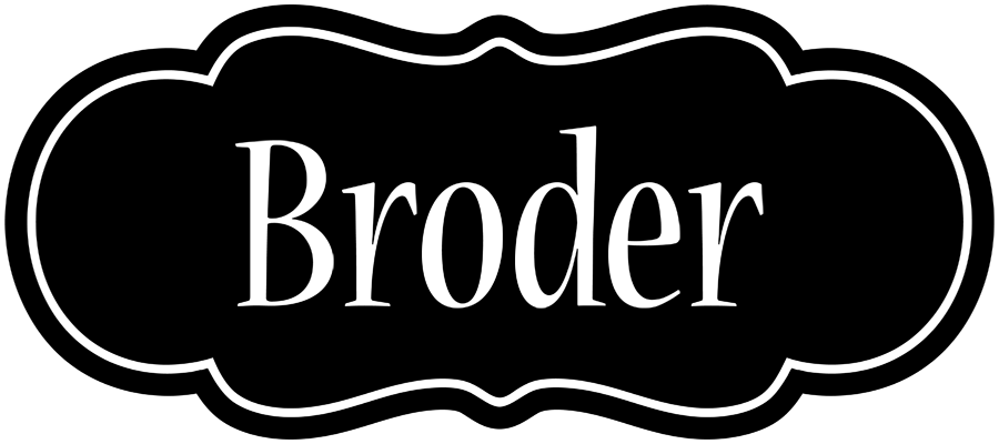 Broder welcome logo