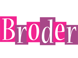 Broder whine logo