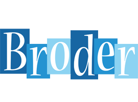 Broder winter logo