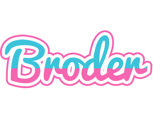 Broder woman logo