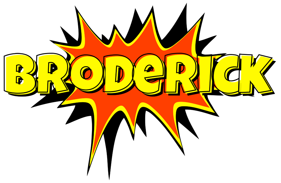 Broderick bazinga logo